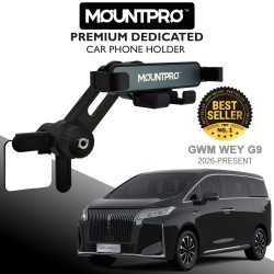 MOUNTPRO™ Premium Dedicated Infotainment Screen Car Phone Holder GWM Wey G9 (2026-Present) MOUNTPRO™ Premium Dedicated Infotainment Screen Car Phone Holder GWM Wey G9 (2026-Present)