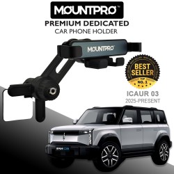 MOUNTPRO™ Premium Dedicated Infotainment Screen Car Phone Holder iCaur 03 (2025-Present) MOUNTPRO™ Premium Dedicated Infotainment Screen Car Phone Holder iCaur 03 (2025-Present)