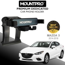 MOUNTPRO™ Premium Dedicated Car Phone Holder Mazda 3 (2014-2018) MOUNTPRO™ Premium Dedicated Car Phone Holder Mazda 3 (2014-2018)