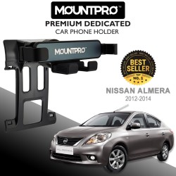 MOUNTPRO™ Premium Dedicated Car Phone Holder Nissan Almera (2012-2019) MOUNTPRO™ Premium Dedicated Car Phone Holder Nissan Almera (2012-2019)