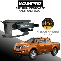 MOUNTPRO™ Premium Dedicated Car Phone Holder Nissan Navara (2017-2024) MOUNTPRO™ Premium Dedicated Car Phone Holder Nissan Navara (2017-2024)