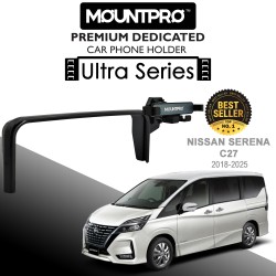 MOUNTPRO™ Ultra Series Premium Dedicated Infotainment Screen Car Phone Holder Nissan Serena C27 (2018-2025) MOUNTPRO™ Ultra Series Premium Dedicated Infotainment Screen Car Phone Holder Nissan Serena C27 (2018-2025)