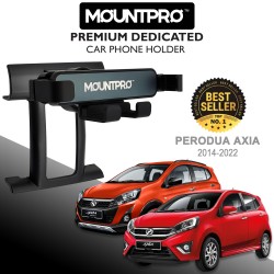 MOUNTPRO™ Premium Dedicated Car Phone Holder Perodua Axia (2014-2022) MOUNTPRO™ Premium Dedicated Car Phone Holder Perodua Axia (2014-2022)