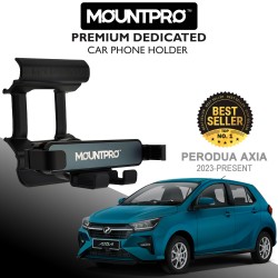 MOUNTPRO™ Premium Dedicated Car Phone Holder Perodua Axia (2023-2026) MOUNTPRO™ Premium Dedicated Car Phone Holder Perodua Axia (2023-2026)