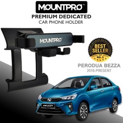 MOUNTPRO™ Premium Dedicated Car Phone Holder Perodua Bezza (2016-2026) MOUNTPRO™ Premium Dedicated Car Phone Holder Perodua Bezza (2016-2026)