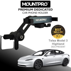 MOUNTPRO™ Premium Dedicated Infotainment Screen Car Phone Holder Tesla Model 3 Highland (2023-2026) MOUNTPRO™ Premium Dedicated Infotainment Screen Car Phone Holder Tesla Model 3 Highland (2023-2026)