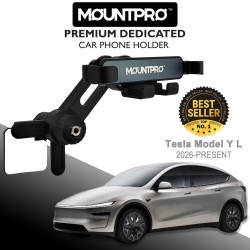 MOUNTPRO™ Premium Dedicated Infotainment Screen Car Phone Holder Tesla Model Y L (2026-Present) MOUNTPRO™ Premium Dedicated Infotainment Screen Car Phone Holder Tesla Model Y L (2026-Present)