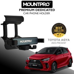 MOUNTPRO™ Premium Dedicated Car Phone Holder Toyota Agya (2023-Present) MOUNTPRO™ Premium Dedicated Car Phone Holder Toyota Agya (2023-Present)