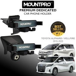 MOUNTPRO™ Premium Dedicated Car Phone Holder Toyota Alphard / Vellfire (2015-2023) MOUNTPRO™ Premium Dedicated Car Phone Holder Toyota Alphard / Vellfire (2015-2023)