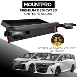MOUNTPRO™ Premium Dedicated Car Phone Holder C/W Storage Box Toyota Alphard / Vellfire (2024-2026) MOUNTPRO™ Premium Dedicated Car Phone Holder C/W Storage Box Toyota Alphard / Vellfire (2024-2026)
